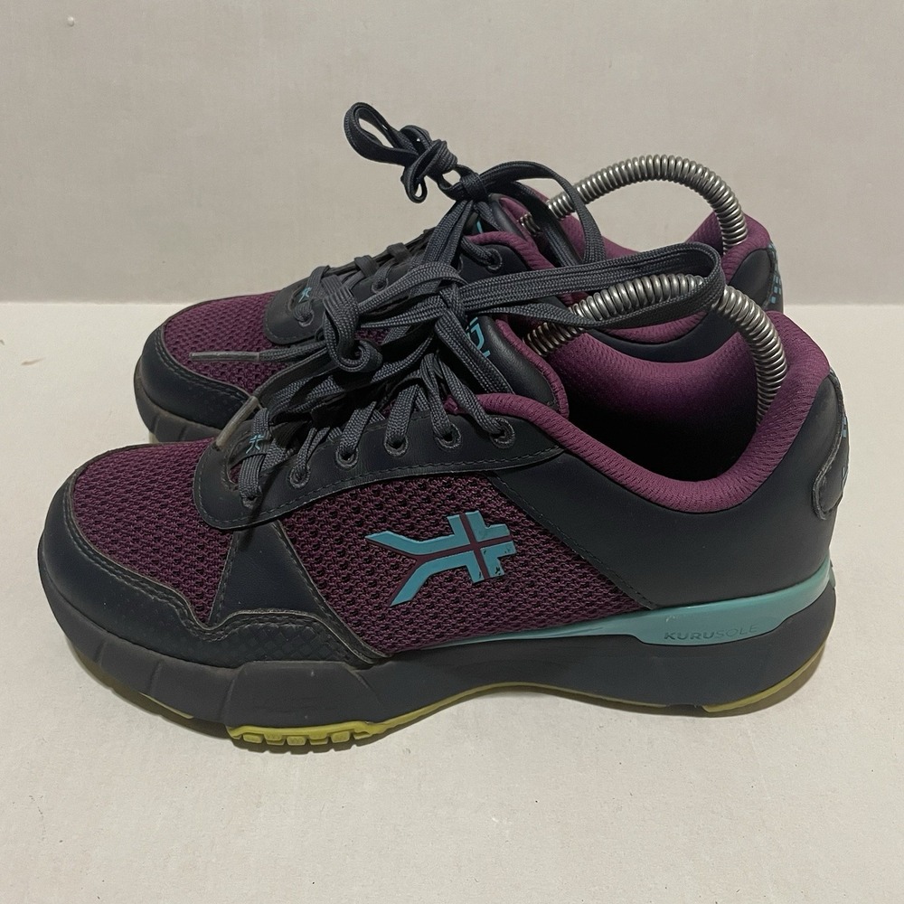 KURU Quantum 2.0 Women's Size 8 Medium Purple Black Walking Athletic Shoes